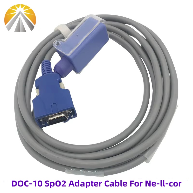 Top Tech Accessories - Reusable SpO2 Sensor สาย Oxi-Max DOC-10