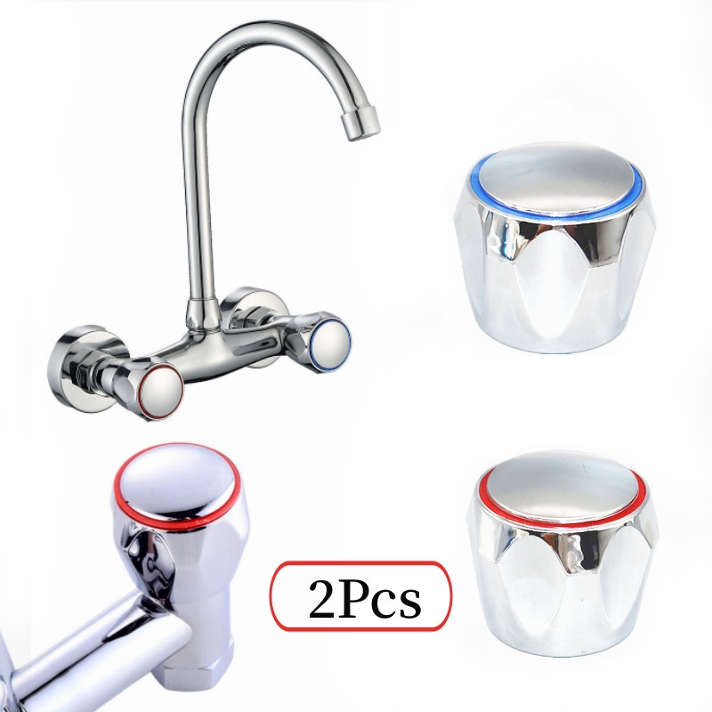 High Tech Kitchen Accessories - ชุดอะไหล่หัวก๊อกเย็น penutup kran ชุบโครเมี่ยมสำหรับก๊อกน้ำในห้องน้ำในครัวอุปกรณ์อเนกประสงค์