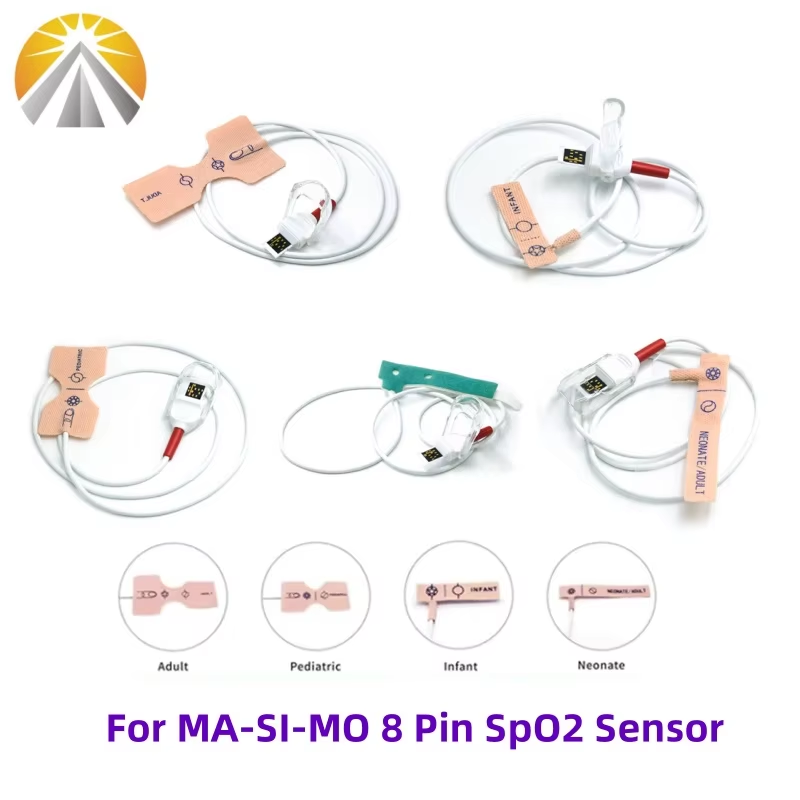 Top Tech Accessories - เซ็นเซอร์ SpO2 แบบใช้แล้วทิ้งสำหรับ MA-SI-MO Tech 8