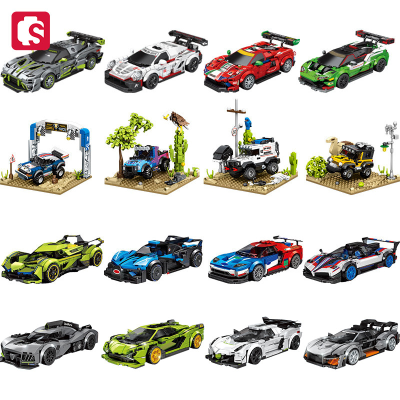 Tech Diving Accessories - SEMBO กีฬารถบล็อกอาคาร MOC Racing รถรุ่น Off-Road
