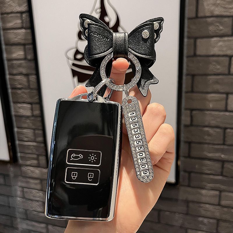 Tech Keychain Accessories - เคสกุญแจรถยนต์สำหรับเรโนลต์ เมแกน อีเทค ETECH E-tech 2025