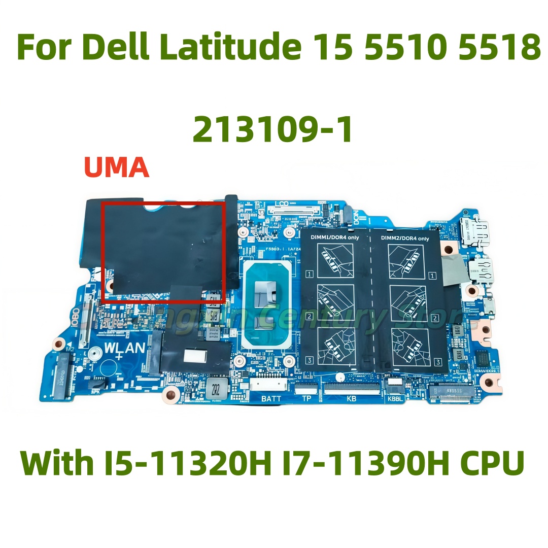 Intel Cpu Core I7 - 213109-1 เมนบอร์ดสำหรับเดลล์ ละติจูด 15 5510 5518