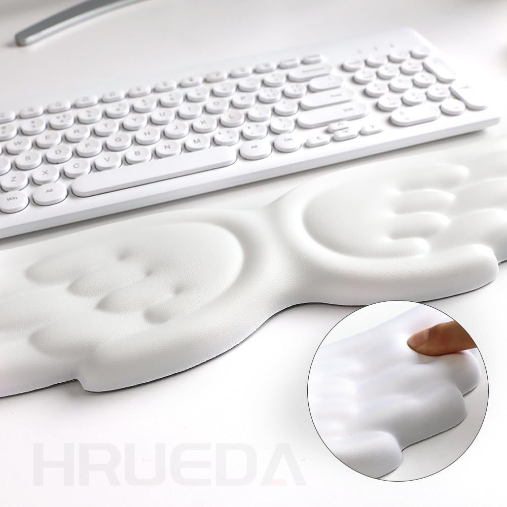 Keyboard Wrist Pad Leather - คีย์บอร์ดแบบกลไก, เมาส์, ที่วางข้อมือ, แป้นพิมพ์คอมพิวเตอร์, แล็ปท็อป, Angel