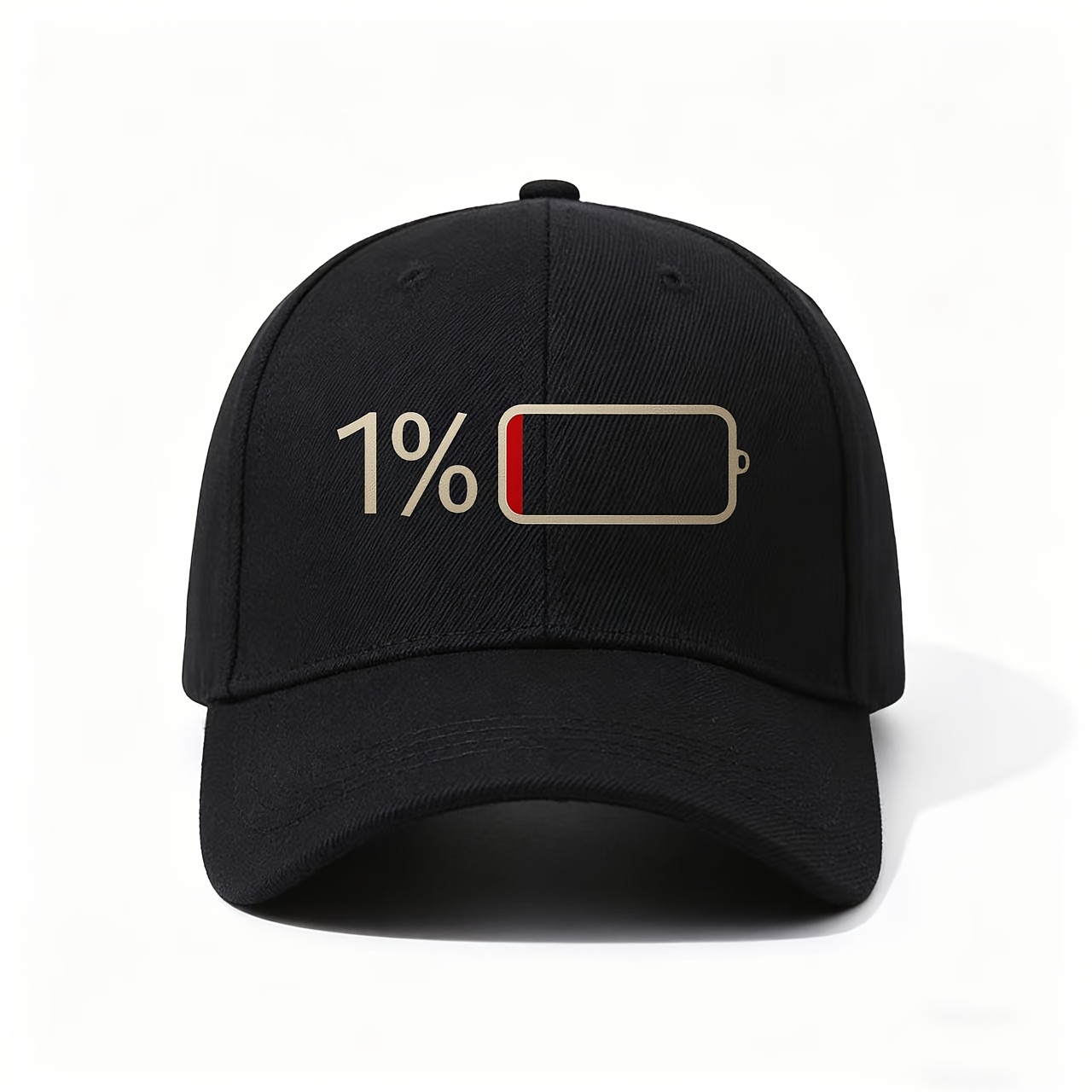 Tech Accessories Icon - ดีไซน์ไอคอนแบตเตอรี่, แสดงสถานะการชาร์จ 1%, กราฟิกดิจิทัลแบบมินิมอล, เหมาะสำหรับอุปกรณ์เสริมทางเทคโนโลยี, เคสโทรศัพท์