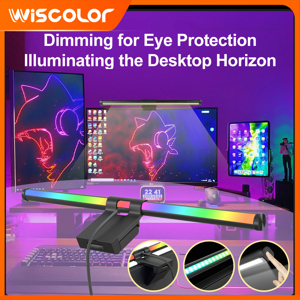 Tech Table Accessories - ไฟตกแต่งจอภาพ แถบไฟ LED อัจฉริยะ ตั้งค่า Wifi