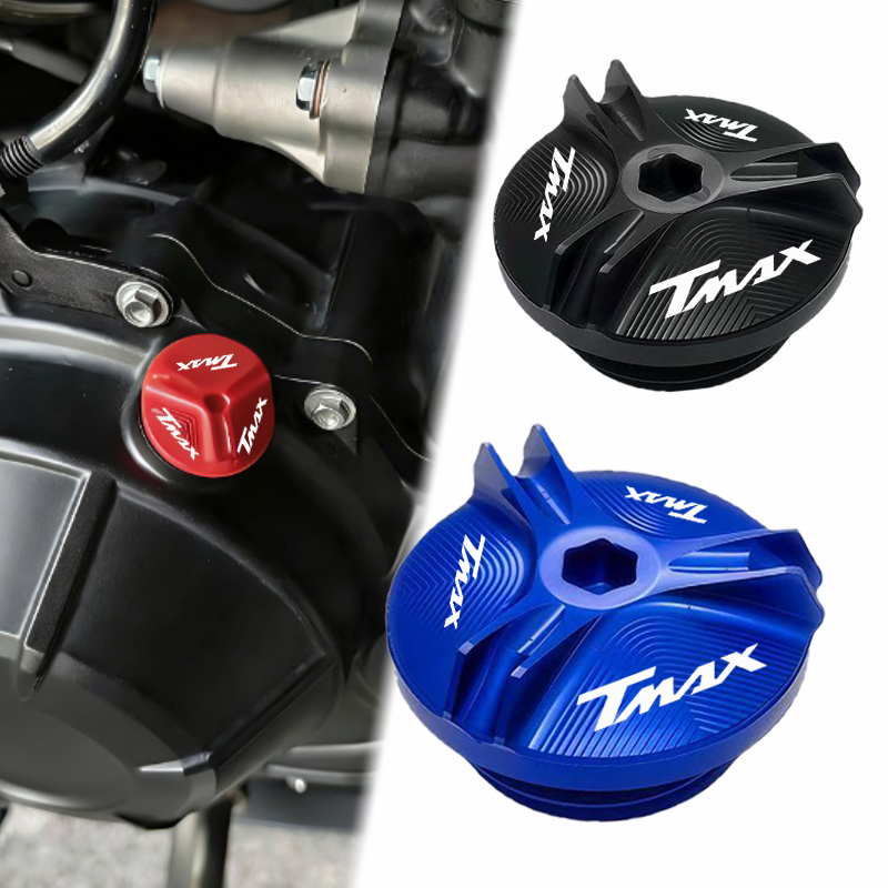 Universal Tech Accessories - ฝาปิดน้ำมันเครื่อง ฝาปิดถังน้ำมัน สำหรับ Yamaha T-Max TMAX