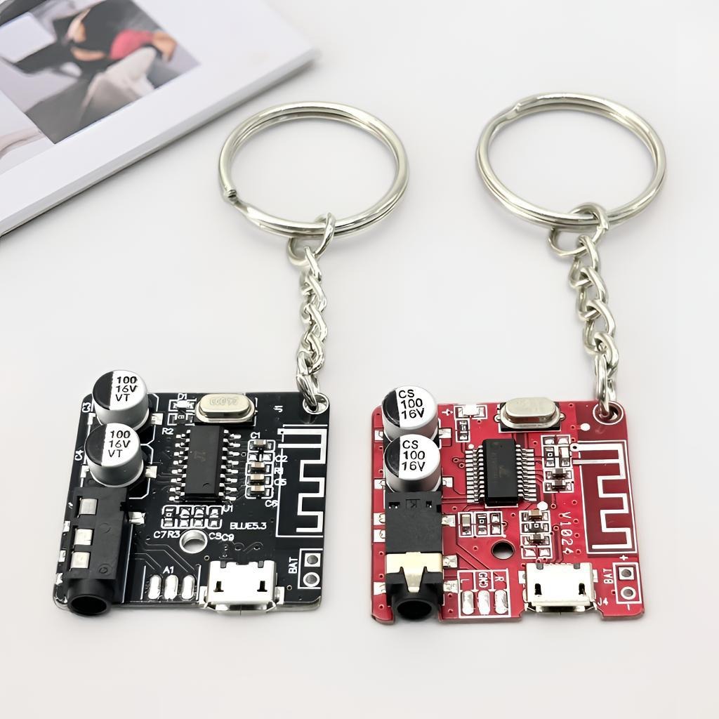 Tech Keychain Accessories - พวงกุญแจแผงวงจรสไตล์ไซเบอร์พังก์ ดีไซน์ย้อนยุค สวยงามแบบเทคโนโลยี แผงวงจรพิมพ์และโลหะ ของตกแต่งกระเป๋าสุดเท่ห์ ขายส่ง