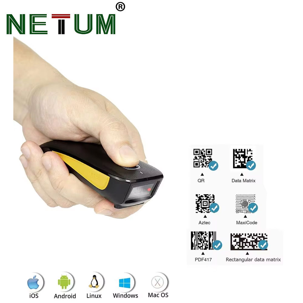 NETUM C750 บลูทูธ 2D Barcode S - Document Scanner Portable บทวิจารณ์และราคา