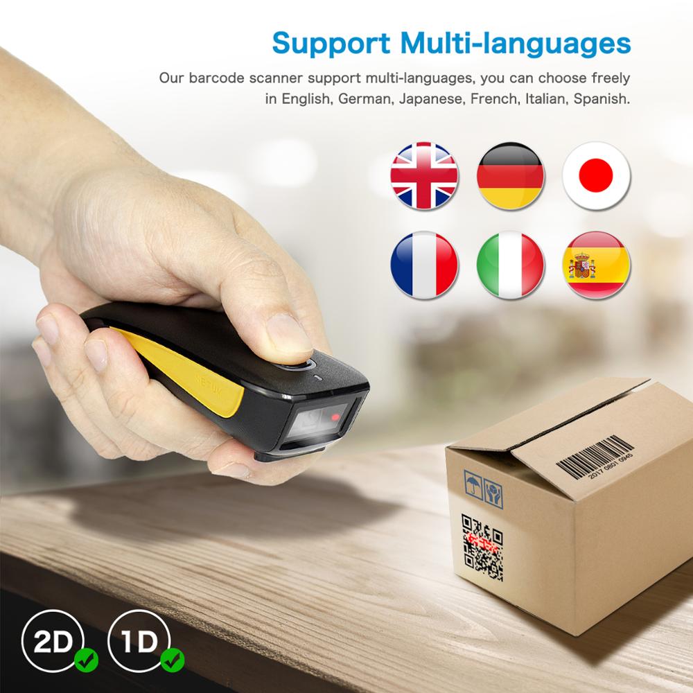 NETUM C750 บลูทูธ 2D Barcode S - Document Scanner Portable บทวิจารณ์และราคา