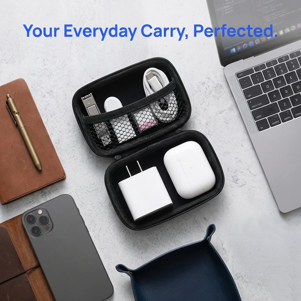 กระเป๋าหูฟังสำหรับธุรกิจ กระเป - Cable Organizer Bag บทวิจารณ์และราคา