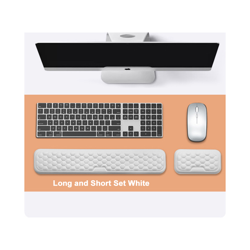 ส่วนที่เหลือข้อมือตามหลักสรีรศ - Keyboard Wrist Pad Leather บทวิจารณ์และราคา