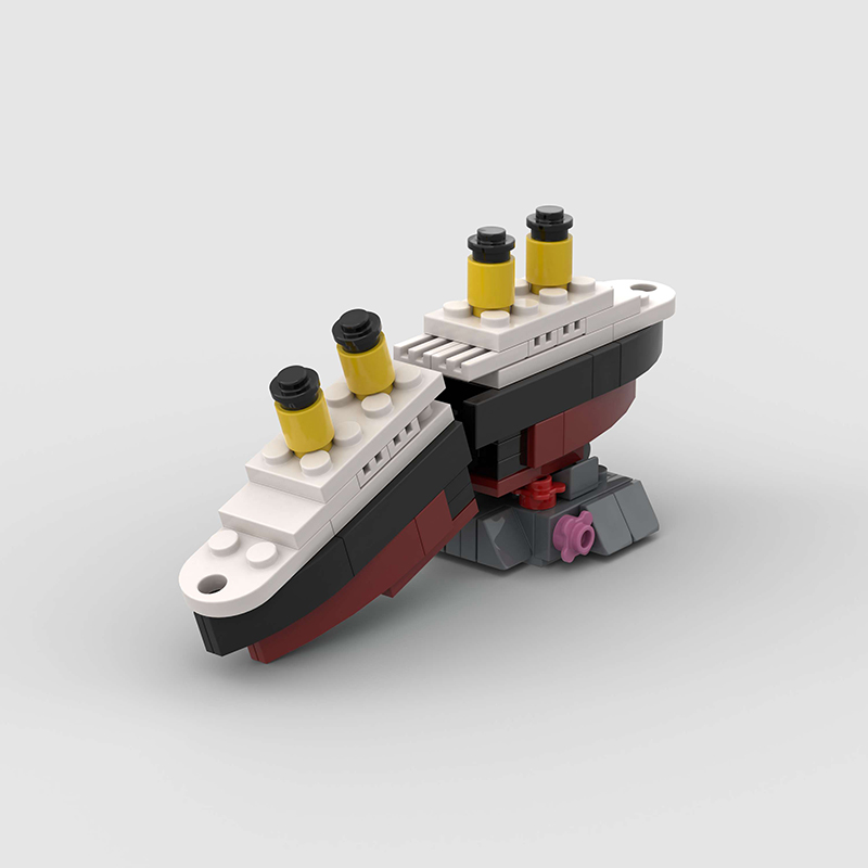 Mini RMS Titanic Sank เรือรุ่น - Tech Diving Accessories บทวิจารณ์และราคา