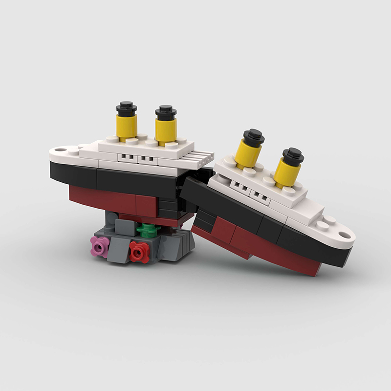 Mini RMS Titanic Sank เรือรุ่น - Tech Diving Accessories บทวิจารณ์และราคา