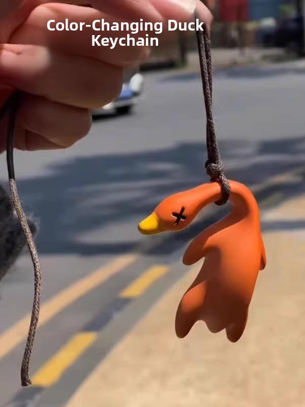 พวงกุญแจเป็ดย่างเปลี่ยนสีเมื่อ - Tech Keychain Accessories บทวิจารณ์และราคา