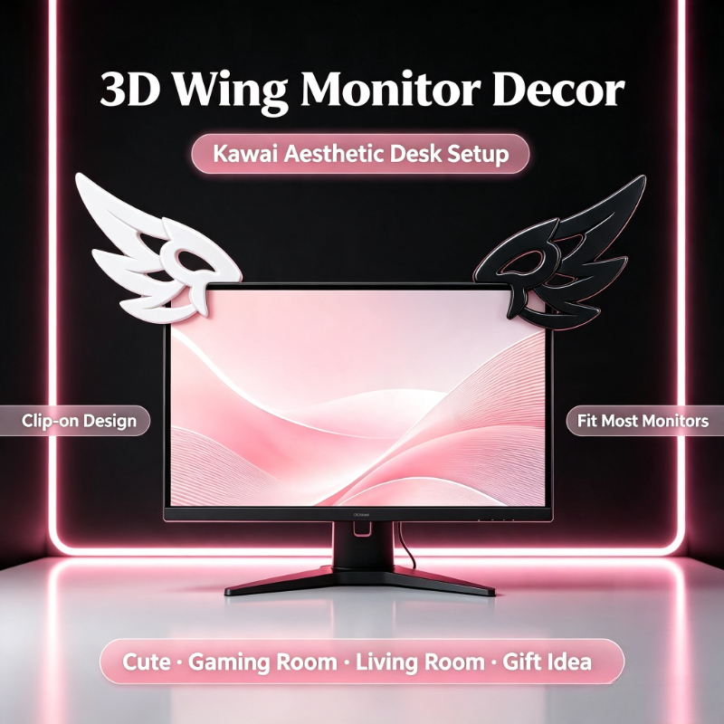 ของตกแต่งปีก 3D สไตล์คาวาอี้สำ - Tech Table Accessories บทวิจารณ์และราคา