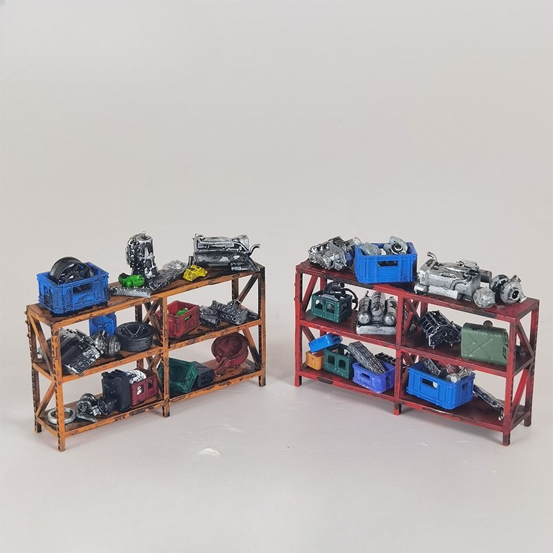 1/64 Scale ชั้นวางรุ่นฉากอุปกร - Tech Accessories บทวิจารณ์และราคา