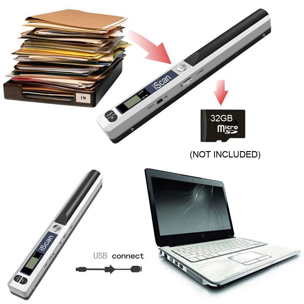 Iscan เครื่องสแกนมือถือ A4เอกส - Document Scanner Portable บทวิจารณ์และราคา