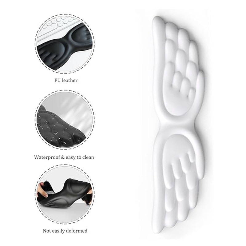 แผ่นรองเมาส์ตามหลักสรีรศาสตร์  - Keyboard Wrist Pad Leather บทวิจารณ์และราคา