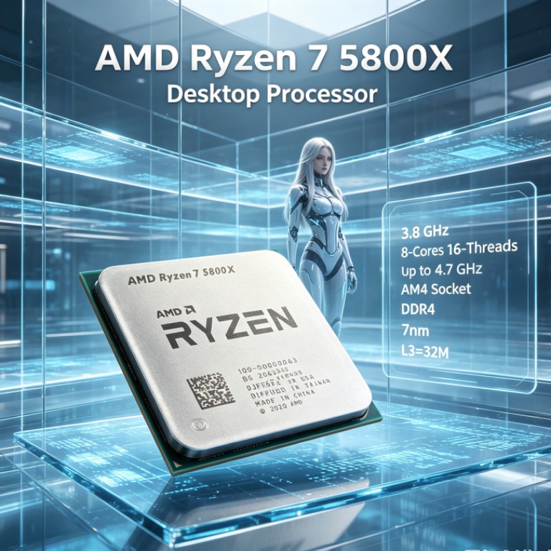 AMD Ryzen 7 5800X R7 5800X ซีพ - Amd Cpu Ryzen 7 บทวิจารณ์และราคา