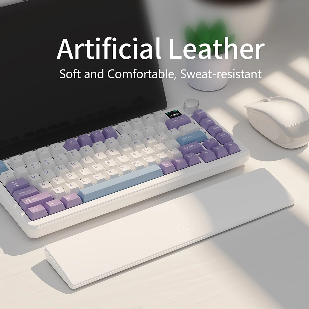 แผ่นรองข้อมือสำหรับคีย์บอร์ดเก - Keyboard Wrist Pad Leather บทวิจารณ์และราคา