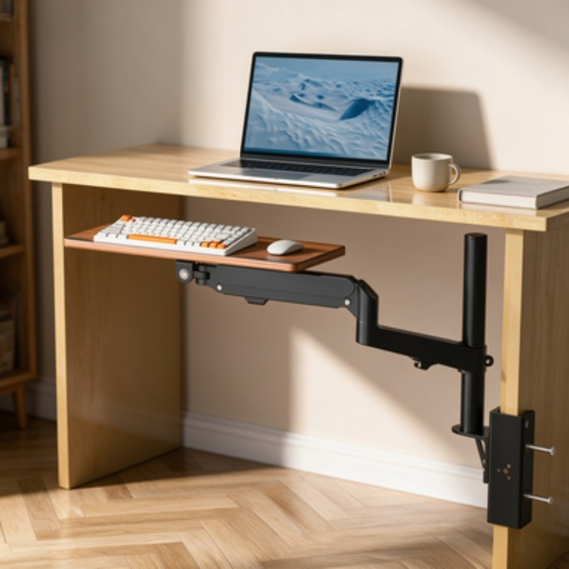 ประหยัดพื้นที่ใต้โต๊ะ ถาดวางคี - Tech Table Accessories บทวิจารณ์และราคา