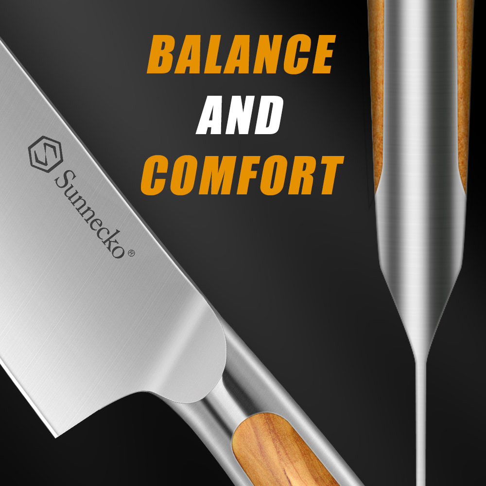 มีดเชฟซันเนคโคคุณภาพสูง สแตนเล - High Tech Kitchen Accessories บทวิจารณ์และราคา