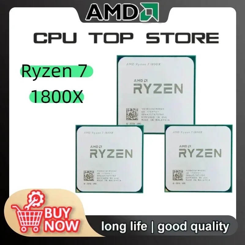 100% ใหม่เอี่ยมและเป็นของแท้ A - Amd Cpu Ryzen 7 บทวิจารณ์และราคา