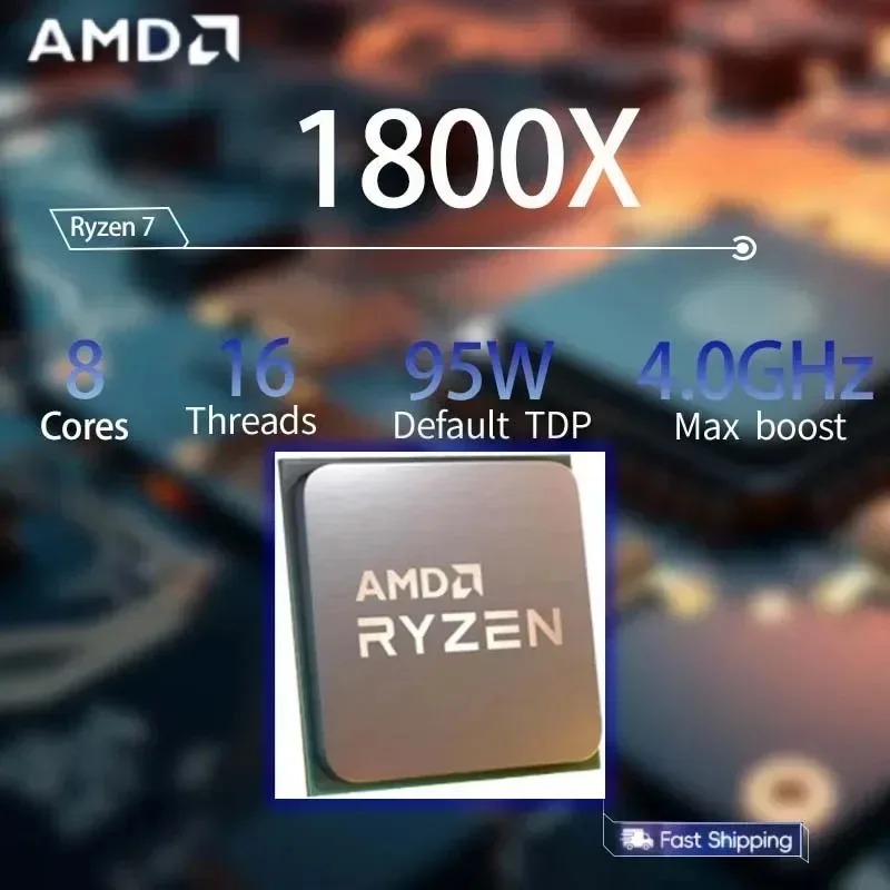 100% ใหม่เอี่ยมและเป็นของแท้ A - Amd Cpu Ryzen 7 บทวิจารณ์และราคา