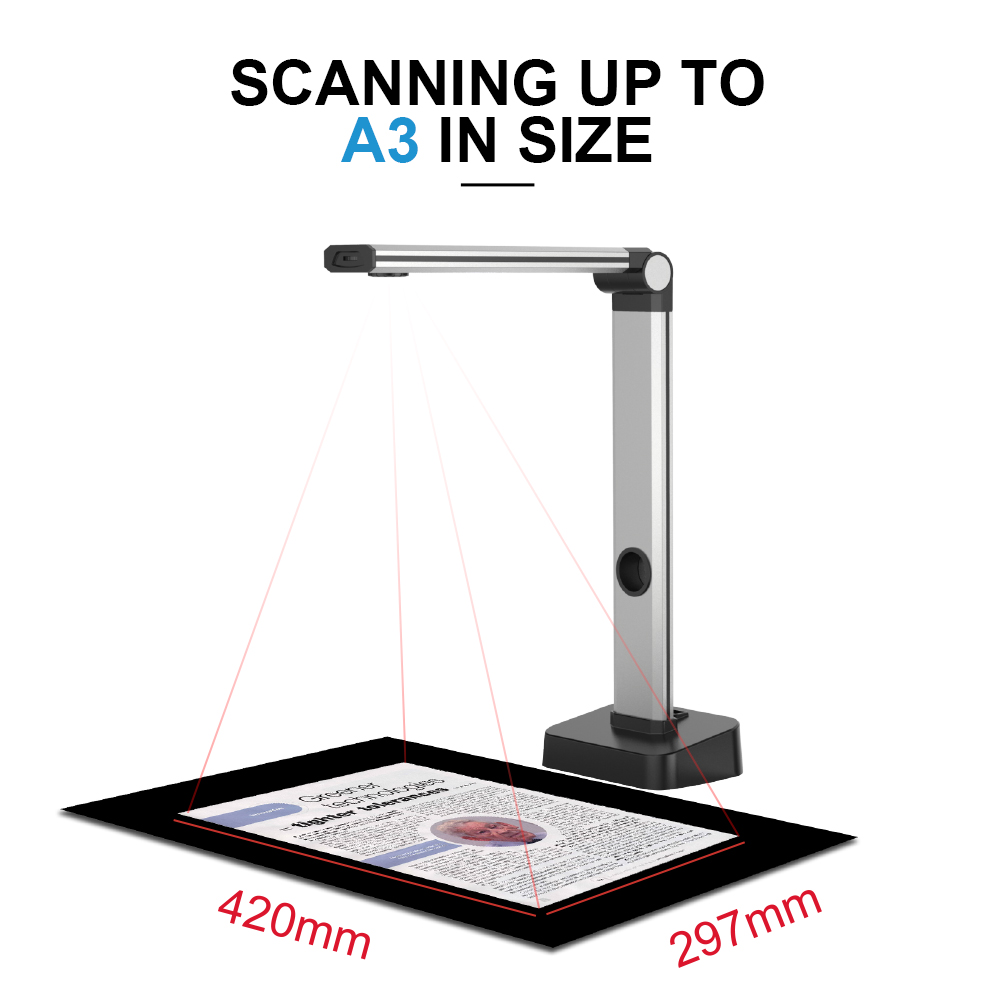 JOYUSING L14 14MP HD Book & Do - Document Scanner Portable บทวิจารณ์และราคา