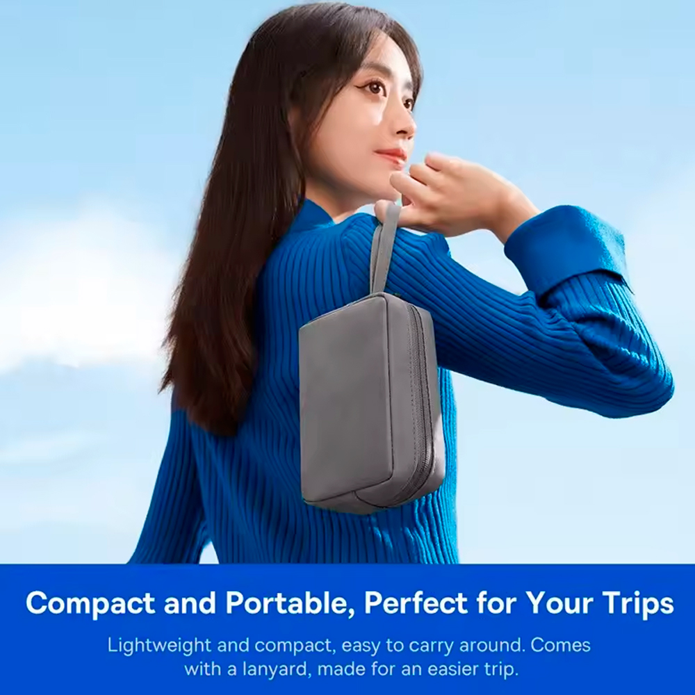 กระเป๋าใส่สายชาร์จแบบพกพา อุปก - Cable Organizer Bag บทวิจารณ์และราคา