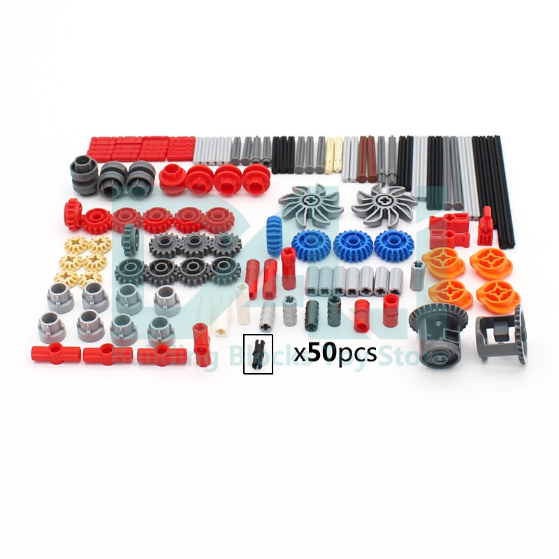 181 ชิ้นส่วน MOC ทางเทคนิค ข้อ - Tech Gear Accessories บทวิจารณ์และราคา