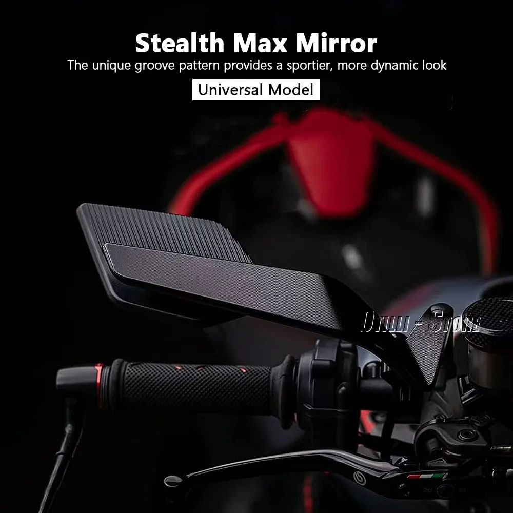 กระจกมองหลังมอเตอร์ไซค์ Stealt - Universal Tech Accessories บทวิจารณ์และราคา