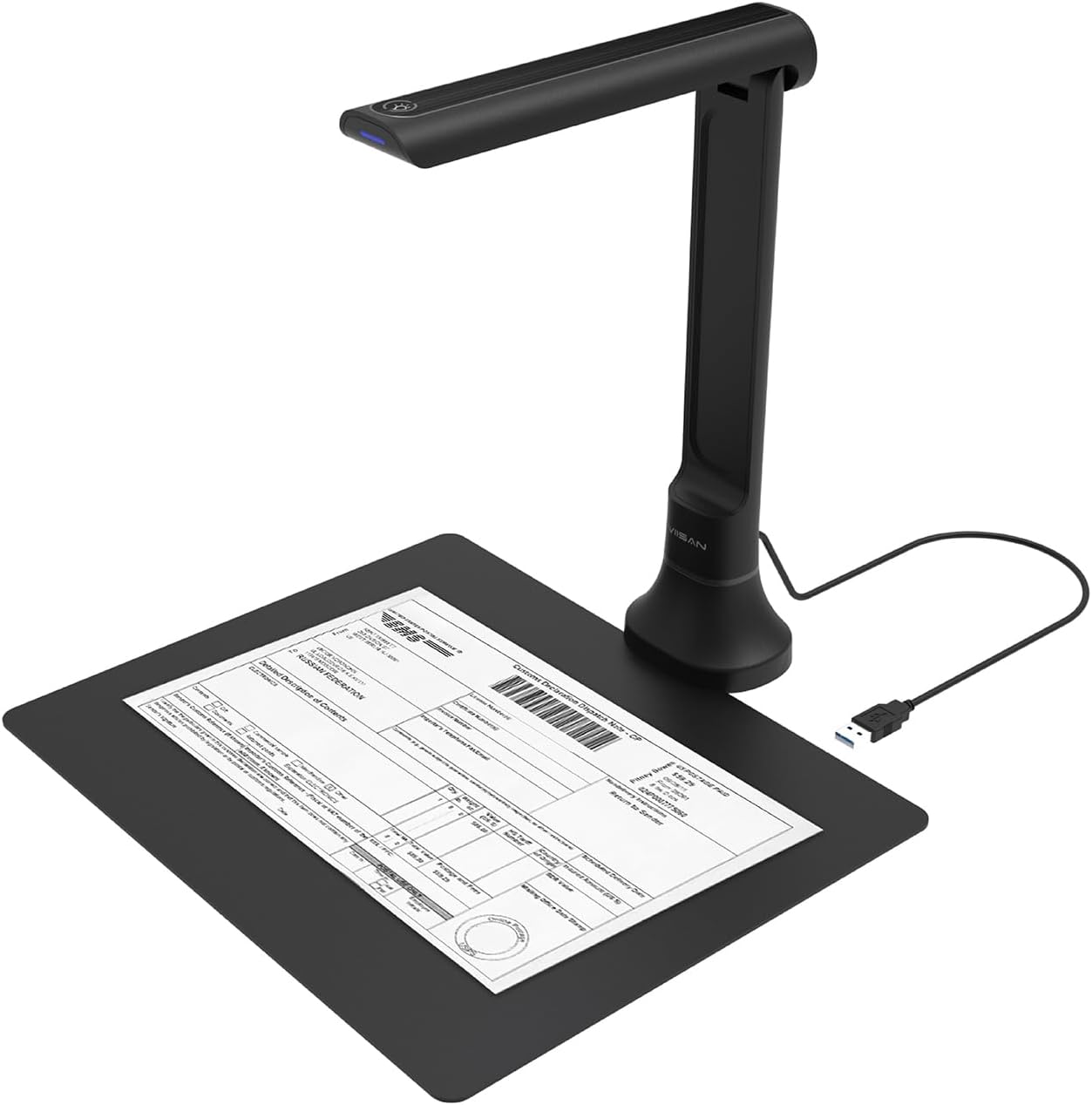 กล้องถ่ายเอกสาร VIISAN DB8401  - Document Scanner Portable บทวิจารณ์และราคา
