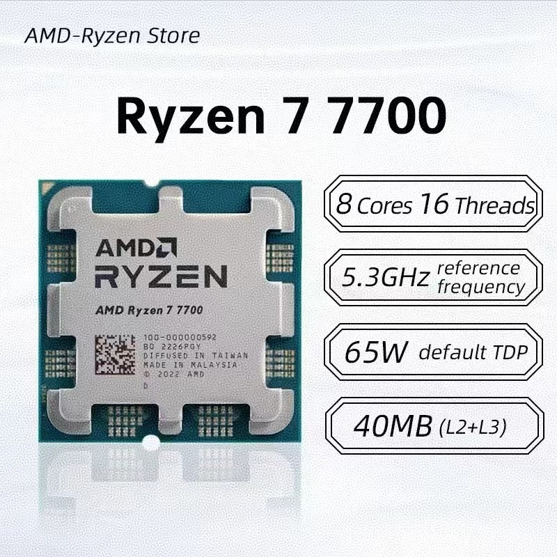 ซีพียูสำหรับคอมพิวเตอร์ตั้งโต๊ - Amd Cpu Ryzen 7 บทวิจารณ์และราคา