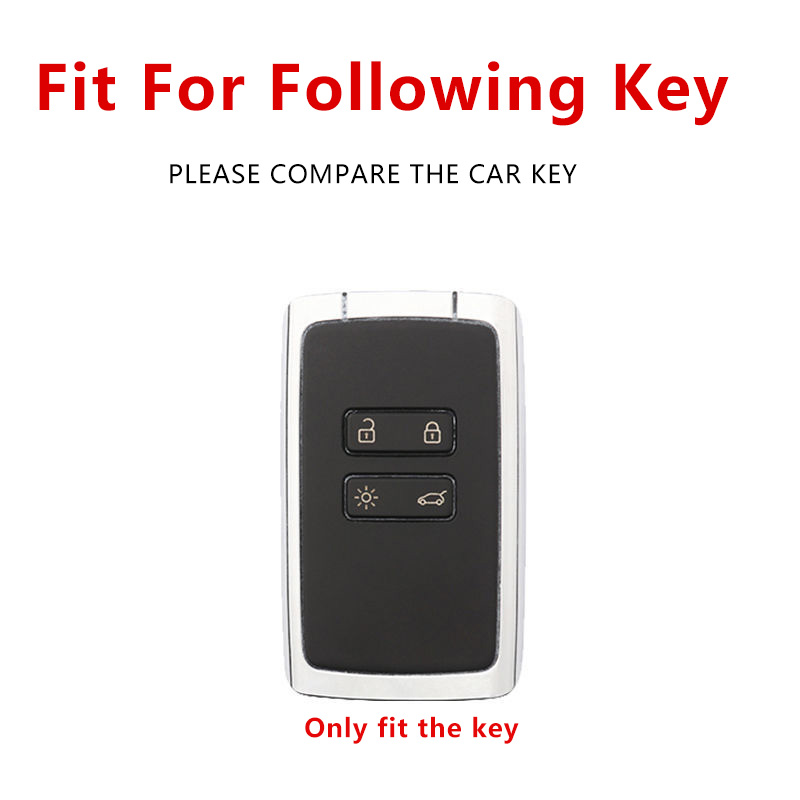 เคสกุญแจรถ TPU สำหรับ Renault  - Tech Keychain Accessories บทวิจารณ์และราคา