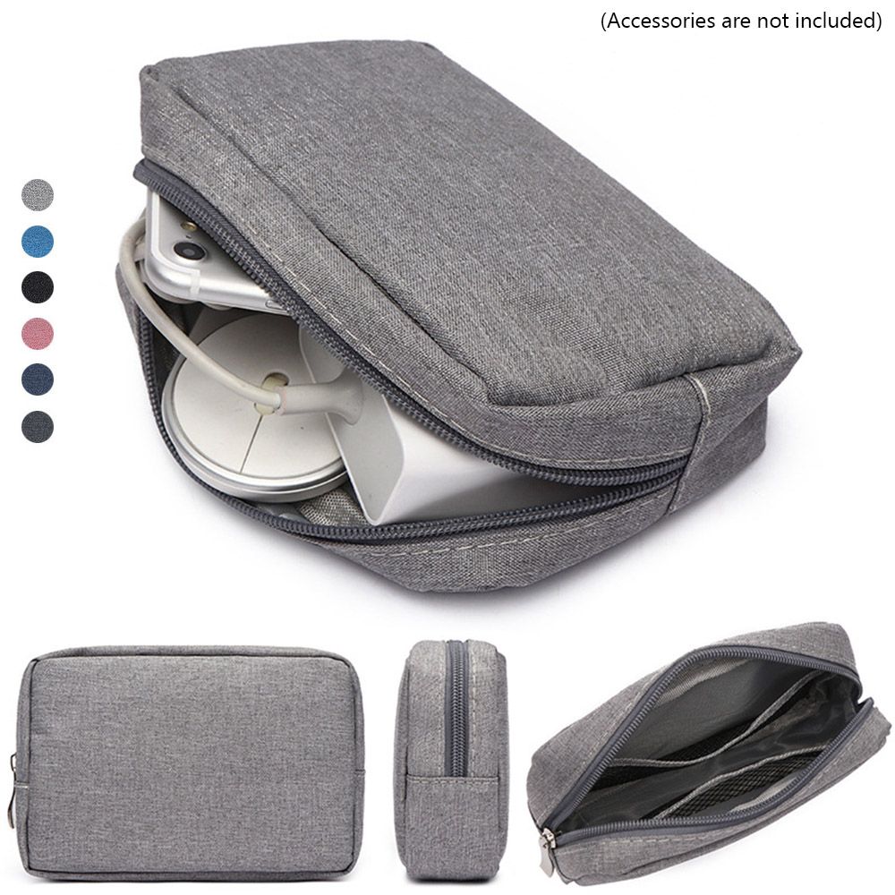 กระเป๋าจัดเก็บสาย USB แบบพกพา  - Cable Organizer Bag บทวิจารณ์และราคา
