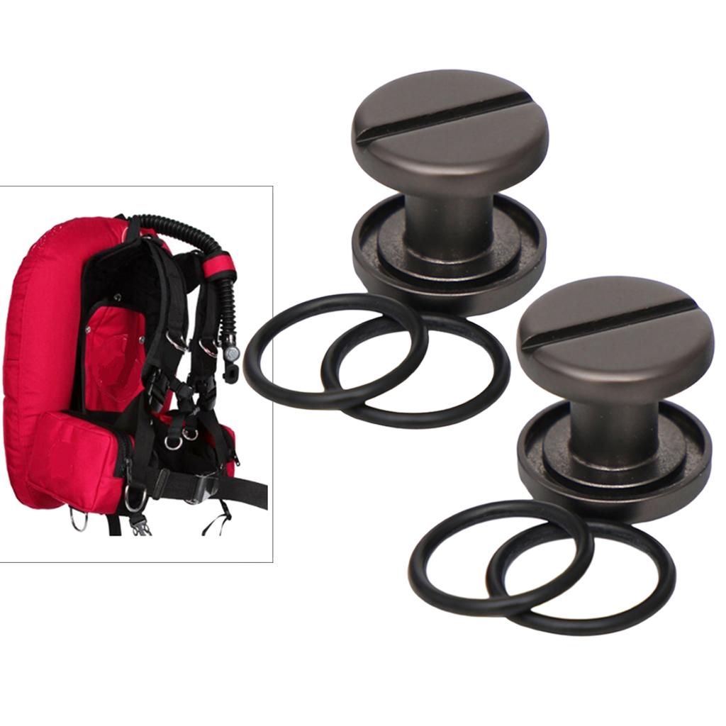 สกรูยึดแผ่นหลังสำหรับดำน้ำ 4 ต - Tech Diving Accessories บทวิจารณ์และราคา