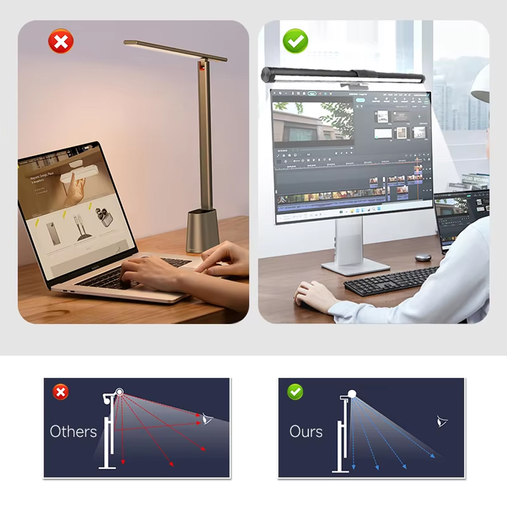 ไฟตกแต่งจอภาพ แถบไฟ LED อัจฉริ - Tech Table Accessories บทวิจารณ์และราคา