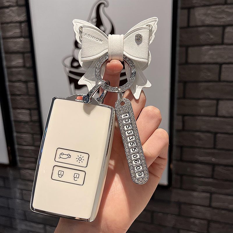 เคสกุญแจรถยนต์สำหรับเรโนลต์ เม - Tech Keychain Accessories บทวิจารณ์และราคา