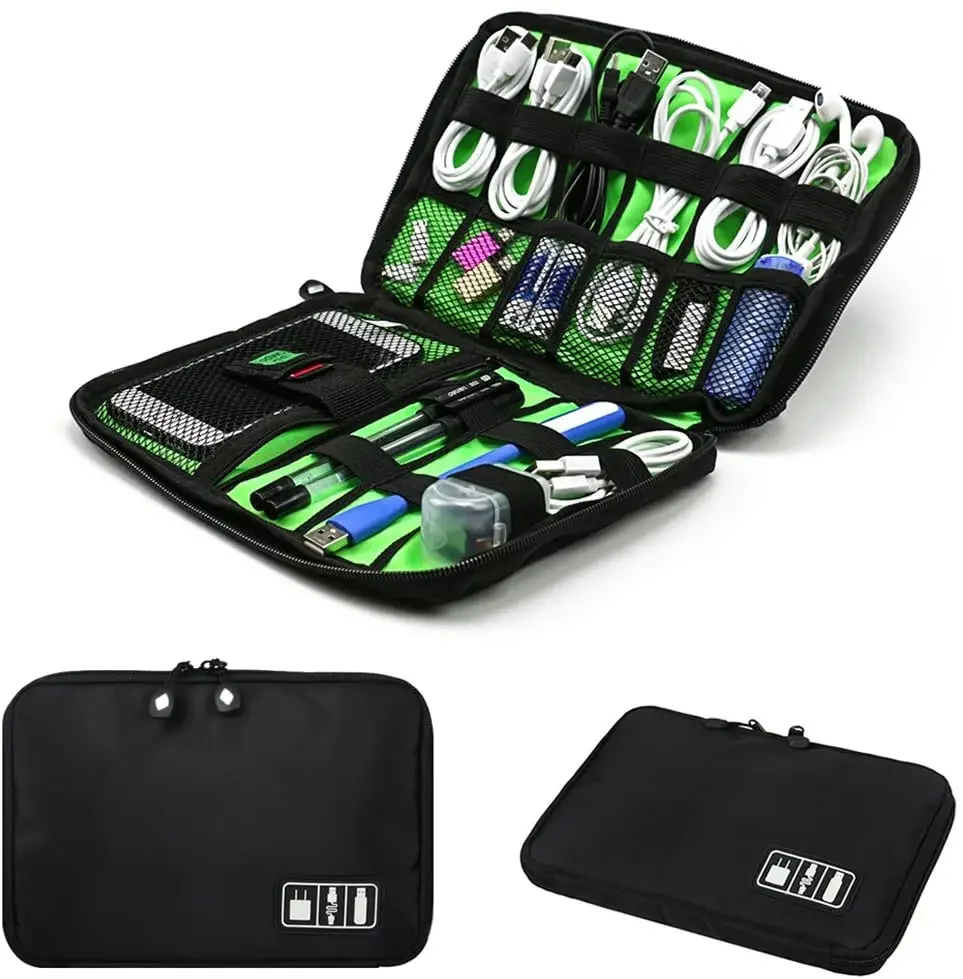 ชุดอุปกรณ์จัดเก็บสายเคเบิล กระ - Cable Organizer Bag บทวิจารณ์และราคา